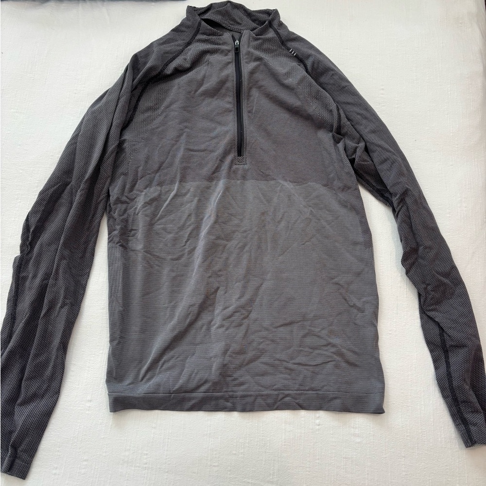 lululemon athletica Gray Lightweight Shirt Jacket